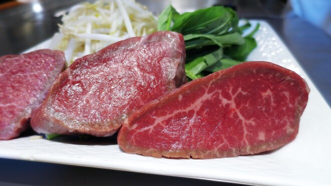 築地鉄板焼 Kurosawa - 料理写真:岩手県産江刺牛もも肉