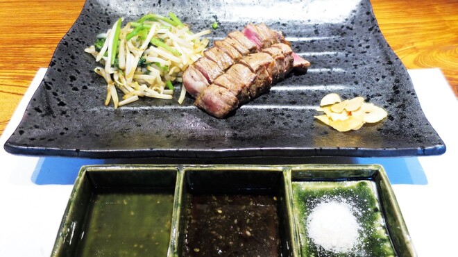 築地鉄板焼 Kurosawa - 料理写真:岩手県産江刺牛もも肉