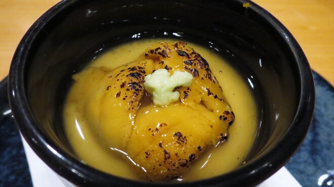 尾崎幸隆 - 料理写真:雲丹の茶碗蒸し