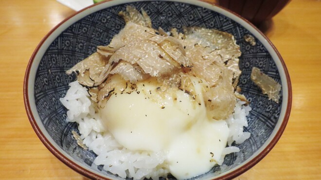 尾崎幸隆 - 料理写真:トリュフと温泉卵の御飯
  