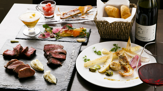 ビストロガストロス - 料理写真:ガストロス肉尽くしコース お一人様 5000円〜　税別