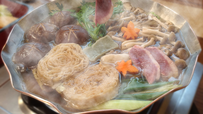 京都 権太呂 - 料理写真:鴨すき