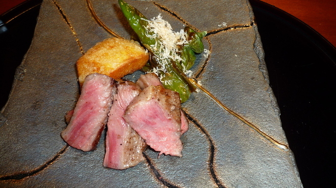 粋香 - 料理写真:仙台黒毛和牛ステーキ