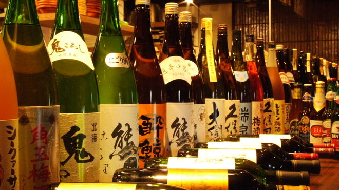 Dosanko Kicchin Gorira - ドリンク写真:地酒、本格焼酎、本格果実酒、カクテル等...ドリンクはなんと２００種類以上！