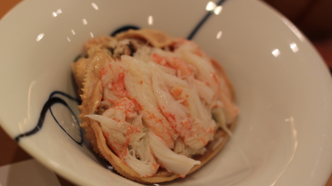 北 - 料理写真:2015年１１月　香箱カニ