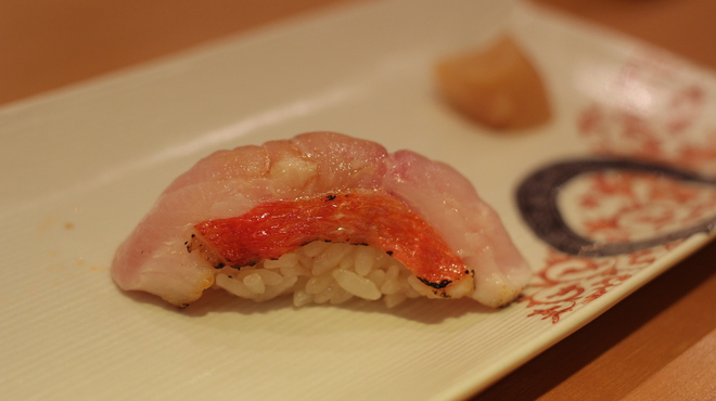 北 - 料理写真:２０１５年１１月　金目の炙り