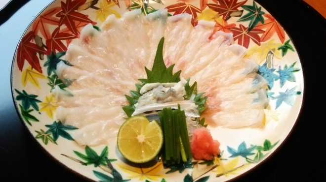 粋香 - 料理写真:天然とらふぐ