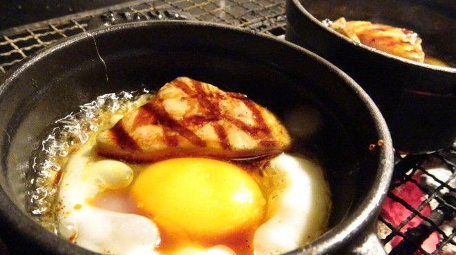 芦屋　とり千 - 料理写真:こだわり卵とフォアグラのココット焼き