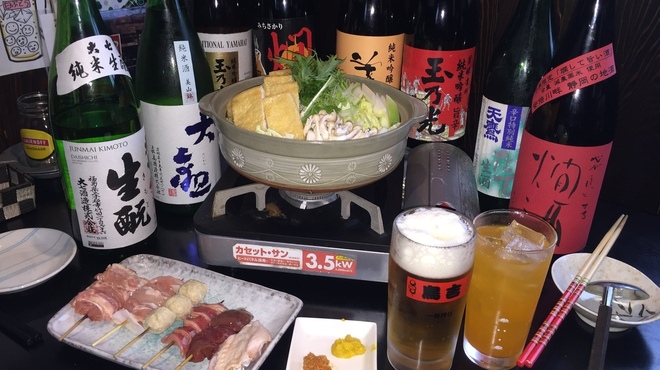 Torikichi - 料理写真:御宴会、つくね鍋