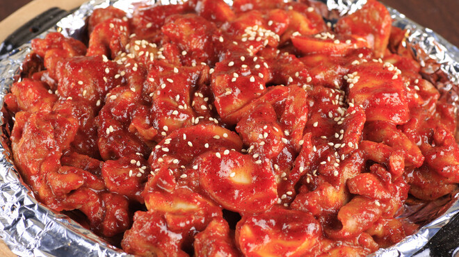 まいうKOREA - 料理写真:「ブルタック」当店が日本で最初に紹介した超～辛い鶏焼きです。
