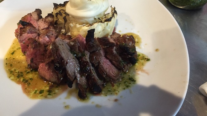 炭焼きイタリアン Orso - 料理写真:仔羊肩ロースの炭焼き