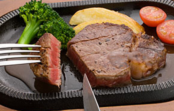 上杉伯爵邸 - 料理写真:米沢牛ヒレステーキ150ｇ