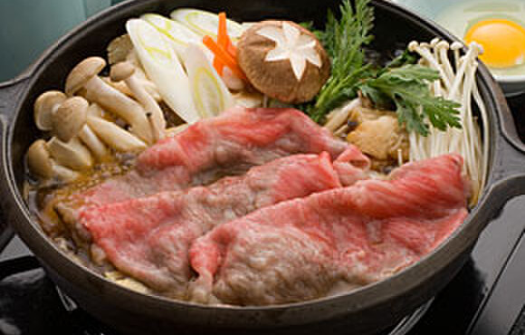 上杉伯爵邸 - 料理写真:米沢牛のすき焼き