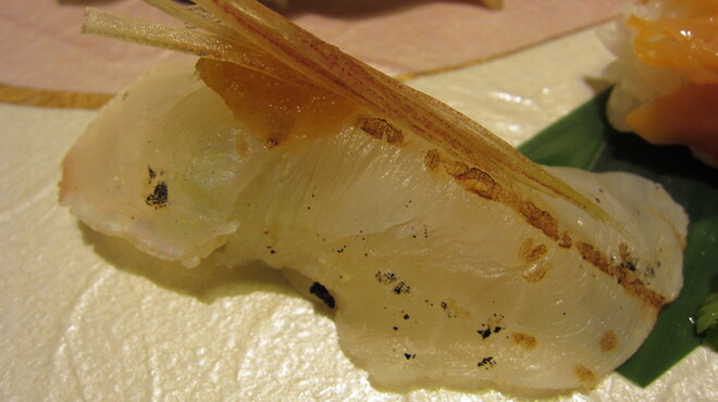 鮨隆 - 料理写真:アラの炙り