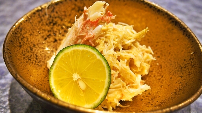 鮨棗 本店 - 料理写真:毛蟹 味噌和え