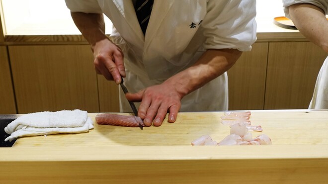 米倉 - 料理写真:切ってます☆