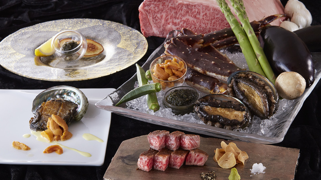 鉄板焼 やまなみ - 料理写真:世界三大珍味コース