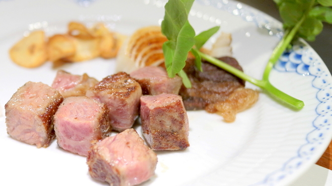 ステーキ懐石都 春日 - 料理写真:昼懐石 (6480円) '16 4月上旬