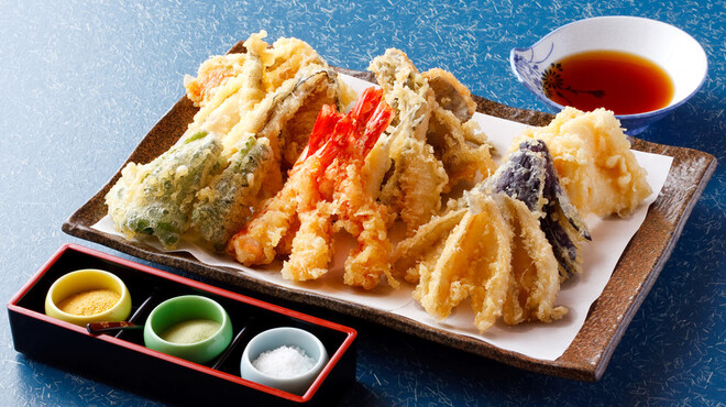 屋形船 あみ幸 - 料理写真:天ぷら