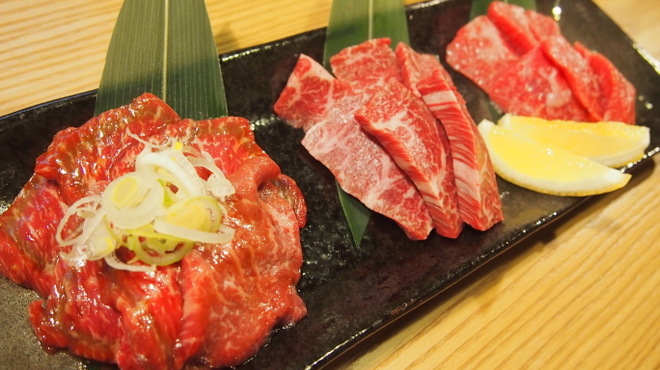 Nikubo-zu - 料理写真:【ロース・ハラミ・カルビ】それぞれの肉の旨さを感じてください！