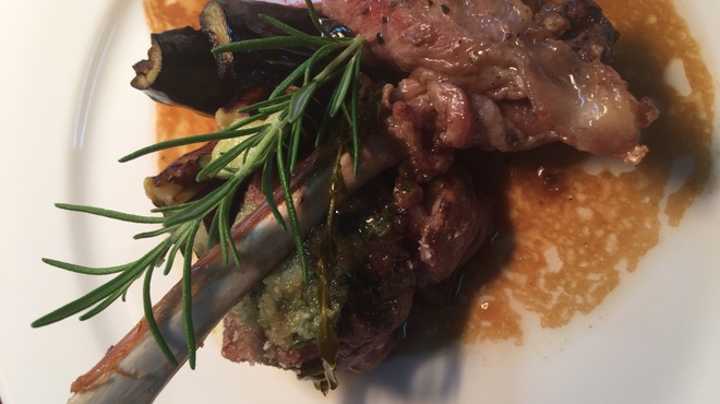 きまぐれ市場 - 料理写真:仔羊の香草焼き^_^