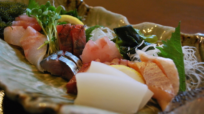 壱番座 - 料理写真:刺身盛合せ