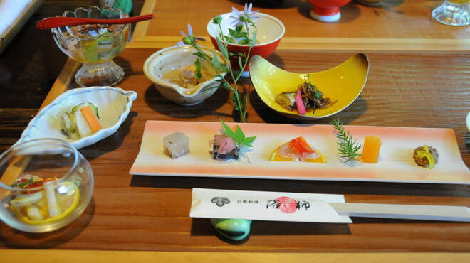 日本料理 落柿 - 料理写真:最初の膳