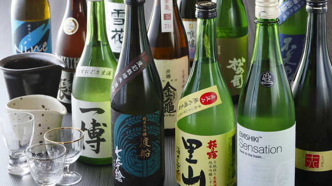 日本料理おおみ - ドリンク写真:美酒の宝庫　湖国33蔵の日本酒