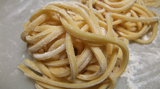 イタリア料理サルーチェ - 料理写真:自家製麺キタッラ