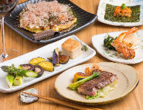 神楽坂 Osaka きっちん カグラザカ オオサカ キッチン 飯田橋 鉄板焼き ネット予約可 食べログ