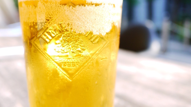 ダブルトールカフェ - ドリンク写真:モチモチ泡のハートランド