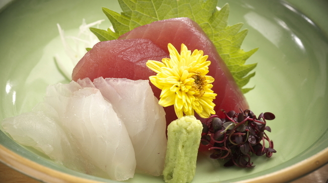 錦輝茶寮 - 料理写真:旬の鮮魚2種盛り