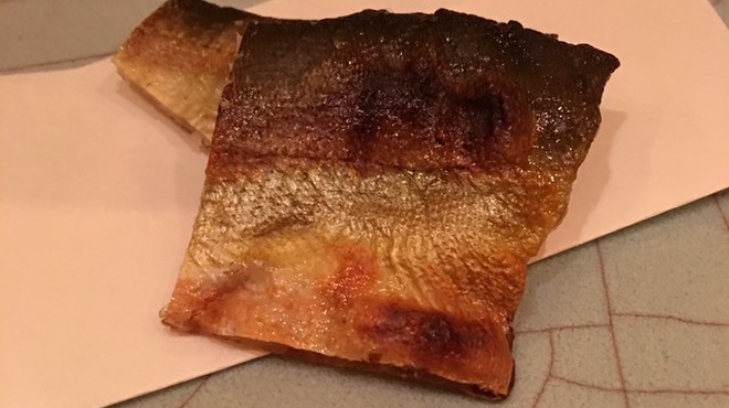 鮨 一久 - 料理写真:鮎一夜干し