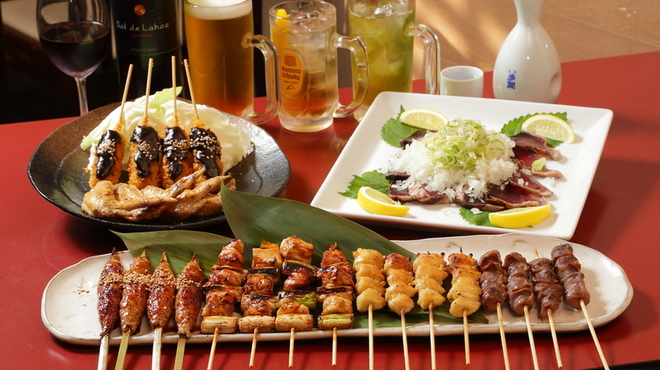 鳥八 - 料理写真:おすすめコース（飲み放題付）