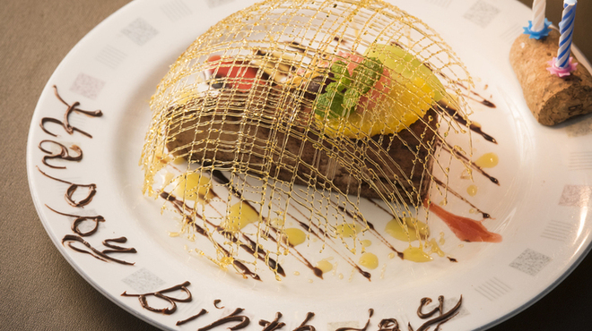 カリヨン - 料理写真:BDケーキ