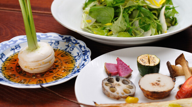 やまと 楽 - 料理写真:野菜サラダいろいろ　650円より