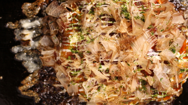 浅草もんじゃ 土蛍 - 料理写真:五目天モダン