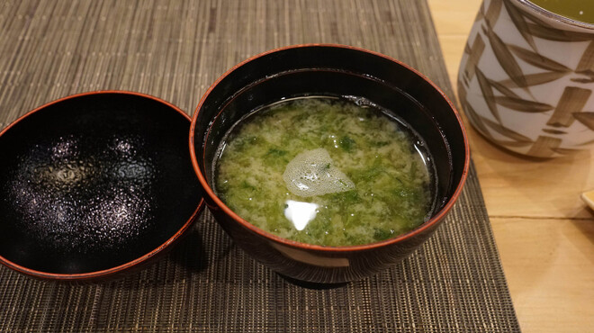 寿司竹 - 料理写真:海苔の味噌汁