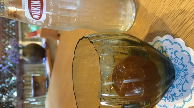 懐石 古都 - ドリンク写真:自家製　　　完熟南高梅蜜煮