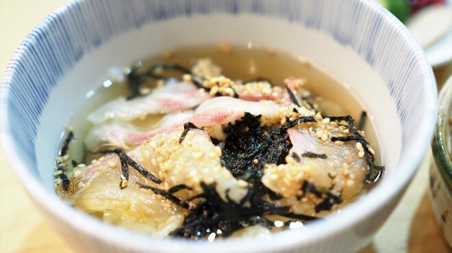 むとう - 料理写真:鯛茶漬け