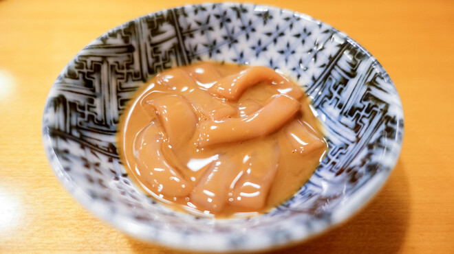 鮨 八や - 料理写真:烏賊肝和え