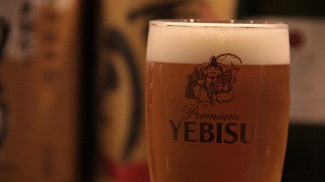 和食 様様 - ドリンク写真:生ビールは、ヱビスで！