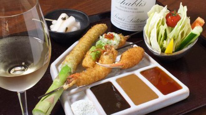 串処 最上 神戸三宮店 三宮 神戸市営 串揚げ 串かつ 食べログ