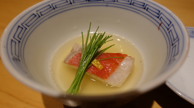 鮨 しお津 - 料理写真:☆金目鯛(#^.^#)☆
