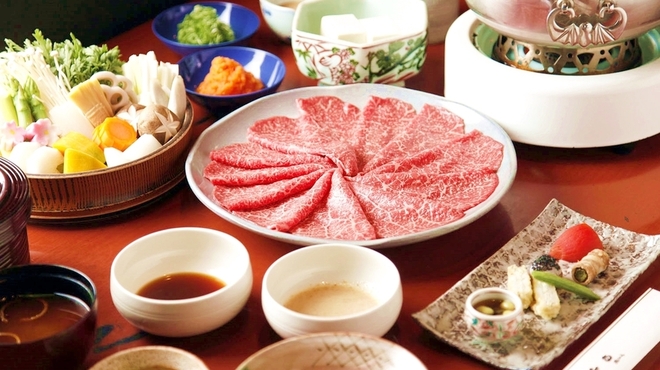 すき焼割烹 日山 - 料理写真: