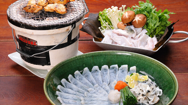やまと 楽 - 料理写真:ふぐコース：