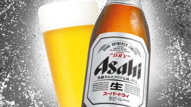 Taishuusakaba Momosakishouten - ドリンク写真:アサヒスーパードライ大瓶３８０円！！