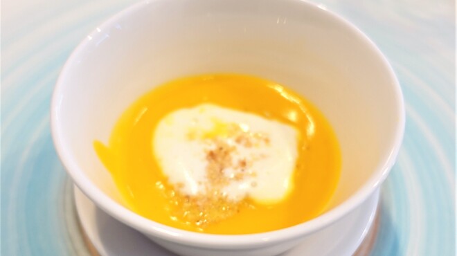 La vie - 料理写真:カボチャのスープ
