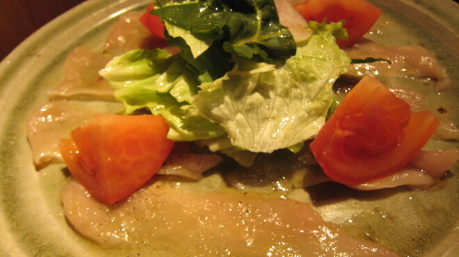 赤坂 ざんまい - 料理写真:比内地鶏のカルパッチョ