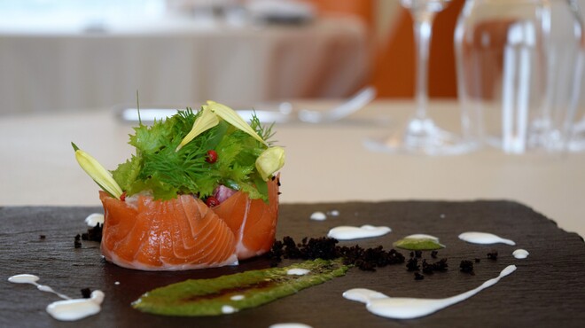RISTORANTE ALI - 料理写真:サーモンのマリネ